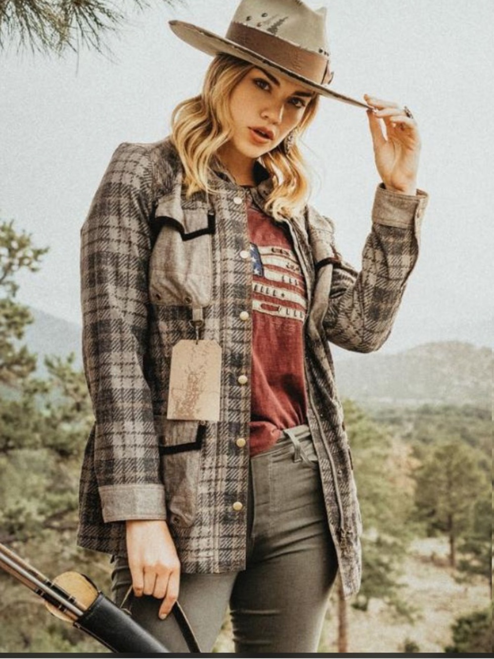 Double D Ranch Lake George sporting Lodge plaid Jacket canoe RTL $595 NWT S